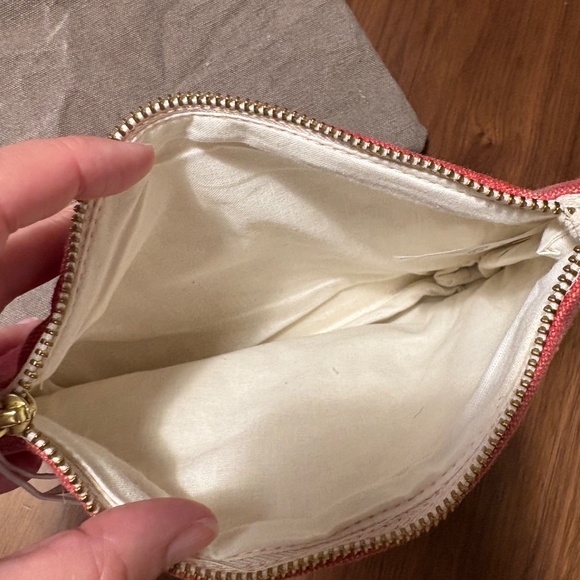 NWT pair of cotton zipper pouches - Embellish brand - Picture 3 of 6